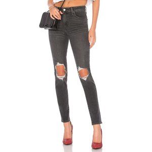 Levi's 31x30 721 High Rise Skinny Black Wash